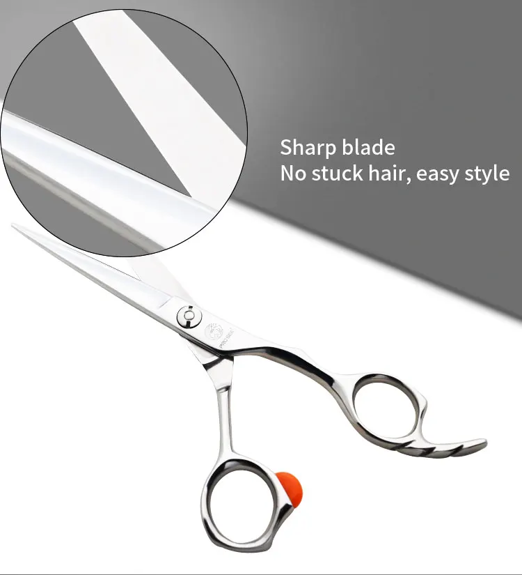 Description Picture 3 of itemHigh Quality Hairdressing Hair Salon Scissors Set Professional Barber Hair Cutting Thinning Scissors Shears