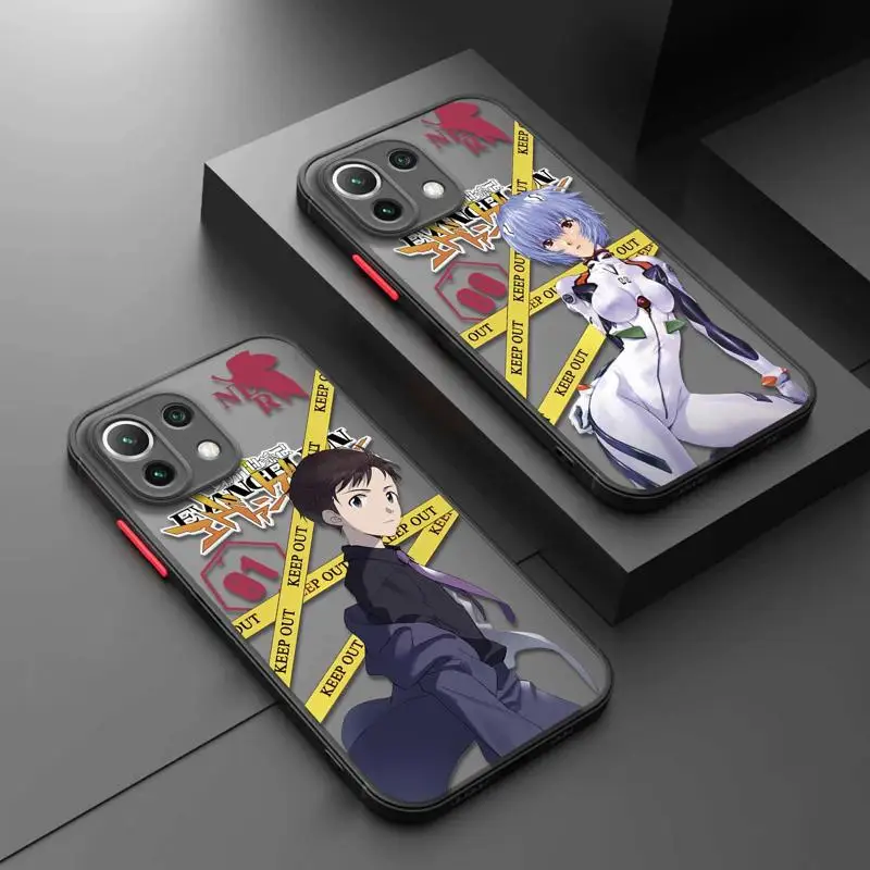 Чехол для телефона MINISO Neon-Genesis-Evangelion для Xiaomi Poco X3 X4 NFC 12T Pro X5 Mi 11 Lite 12 C40 Honor X8 X9 50 90 9X...