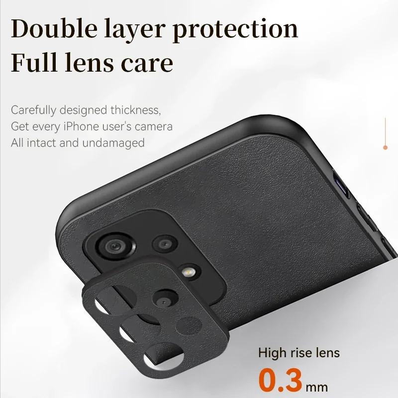 Leather Magnetic Holder Shockproof Phone Case - Premium Back Cover 5G