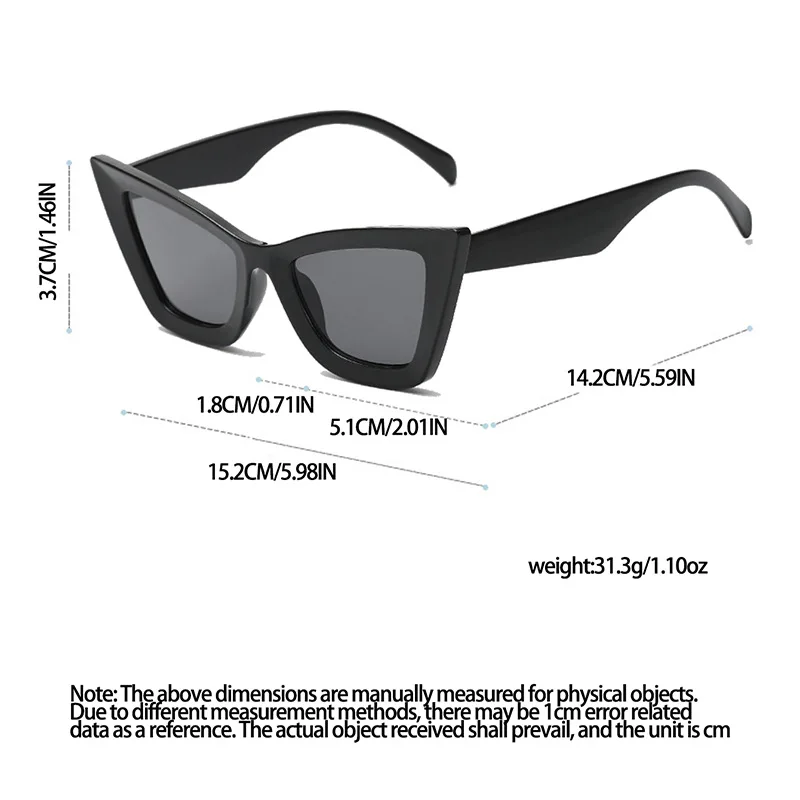 Vintage Sunglasses Big Frame Vintage Square Sunglasses Women Men Cat Eye Sun Glasses Eye Glasses Goggle Square Male Female Rectangle