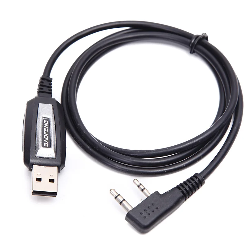 USB Programming Cable for Baofeng UV-5R UV-82 BF-888S UV-S9 Plus UV-10R UV-16 UV17 UV-999 UV-G30 UV-5RA Programming Cable Driver 5