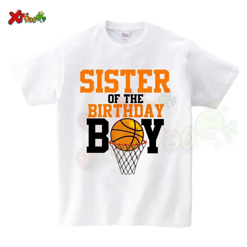 Papa Mama Family Matching Outfits Daddy Mom Kids Basketball T-shirt Baby Body Suit Family Look Father Shirt Basketball T Shirt 6