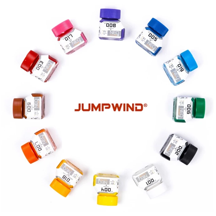 JUMPWIND NEO01-19 model paint NEO COLOR basic color nitro oil based paint 18ml 11 5