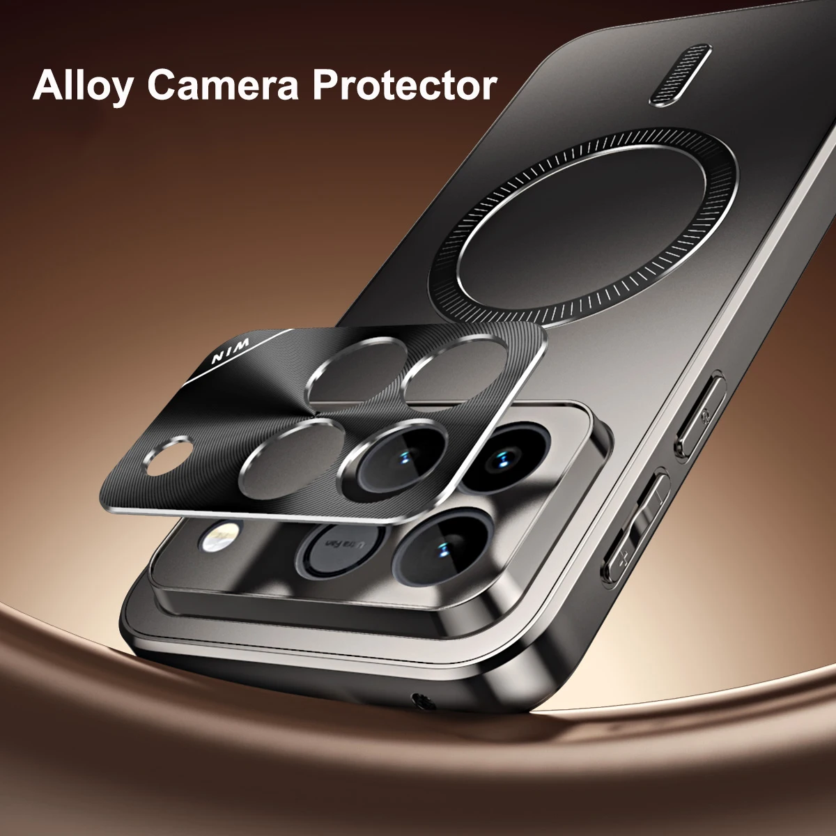 Magnetic Shockproof Phone Case with Mag-safe Charging and Hard Matte Finish
