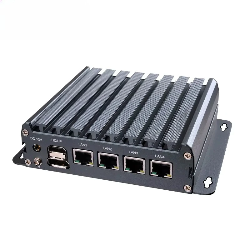 Factory 12th Gen N150 N100 N305 Router Mini PC 4 LAN 1*COM Quad Core 1 ...