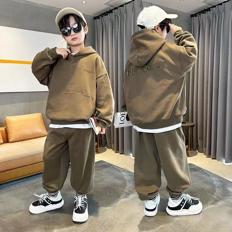Kids Clothing Set Girls Clothing Set Kids Sweatshirt Set Boys Clothing Set Autumn Children Clothes Set For Teenage