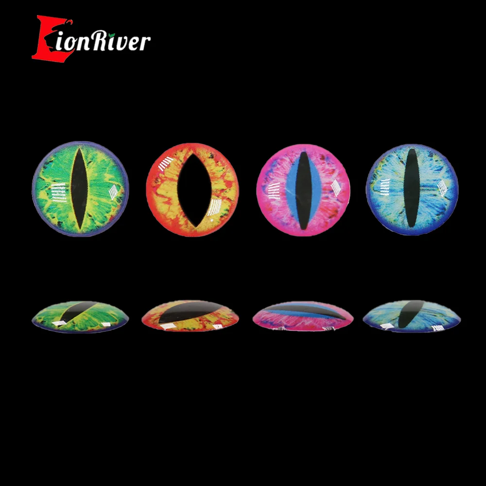 

Lionriver Реалистичная 3D имитация Глаз Дракона, приманка для ловли нахлыстом, блесна, искусственная приманка «сделай сам» для морской рыбалки, рыболовные снасти