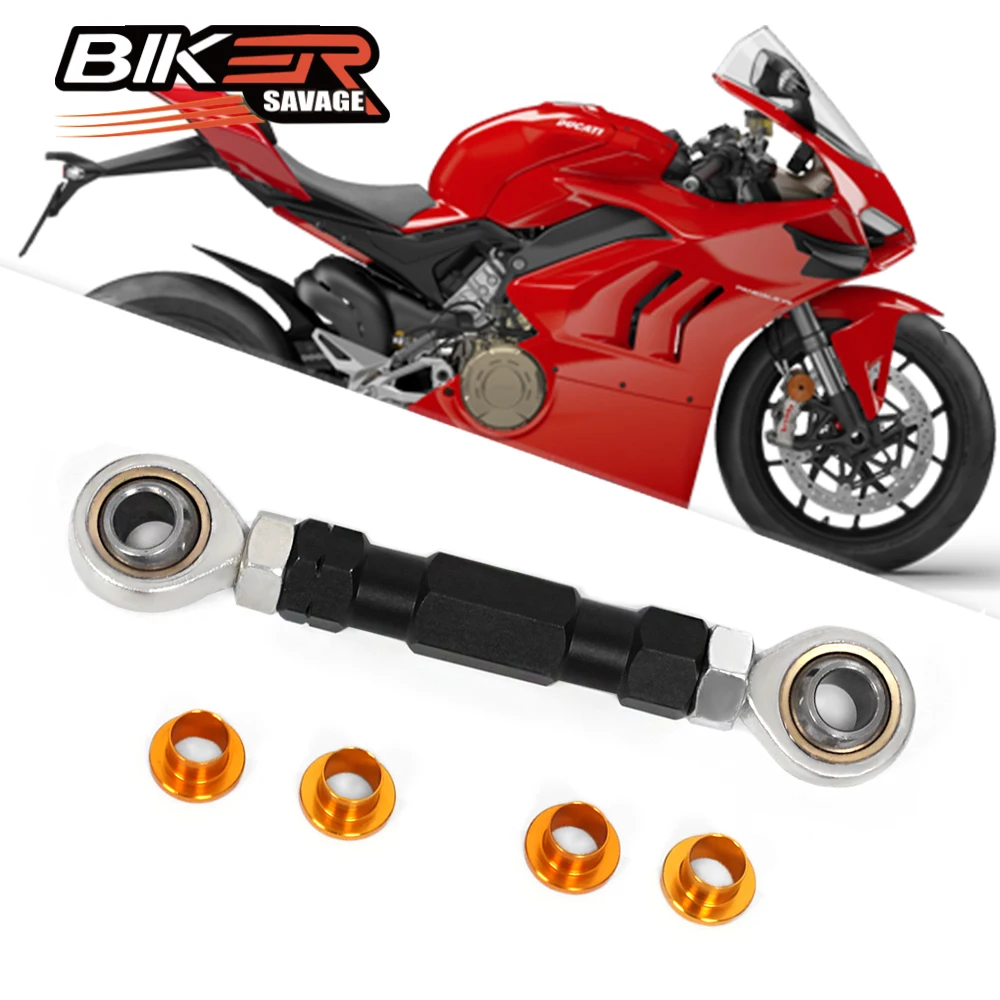 

For DUCATI Panigale V2 899 959 1199 S/R Lowering Link Kit Motorcycle Accessories Rear Shock Drop Lever Adjustable 2012-2021