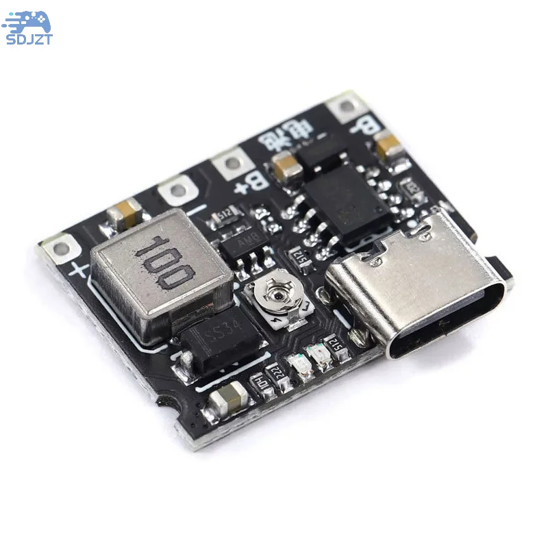 

Плата зарядного устройства для литий-ионных и литий-ионных аккумуляторов 3,7 в 4,2 в 1 А 5 Вт, Стандартная плата, Повышающий Модуль TP4056, детали для набора «сделай сам»