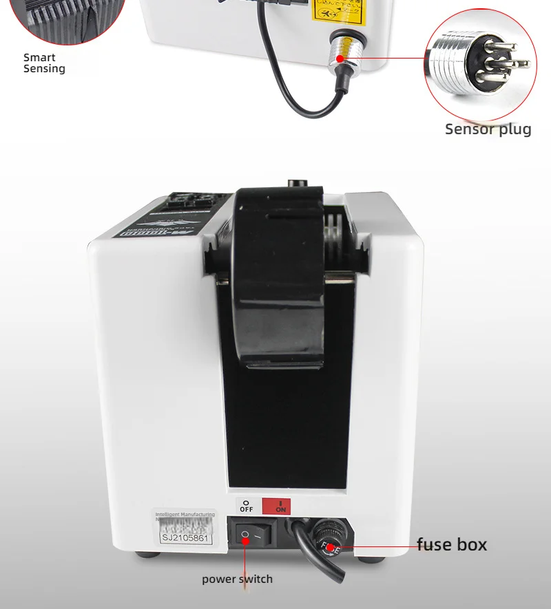 New type Automatic Tape Dispenser Electric Adhesive Tape Cutter Cutting Machine