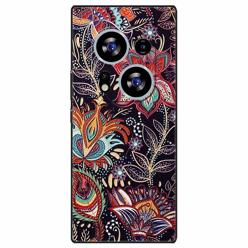 Charming 3D Relief Soft TPU Silicone Phone Case for Tecno Phantom X2 Series