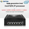 13th Gen Soft Router Intel i7 1355U i5 1335U i3 1315U 6xi226-V 2.5G USB4.0 2xDDR5 Fanless Mini PC NAS Firewall Appliance Proxmox 1