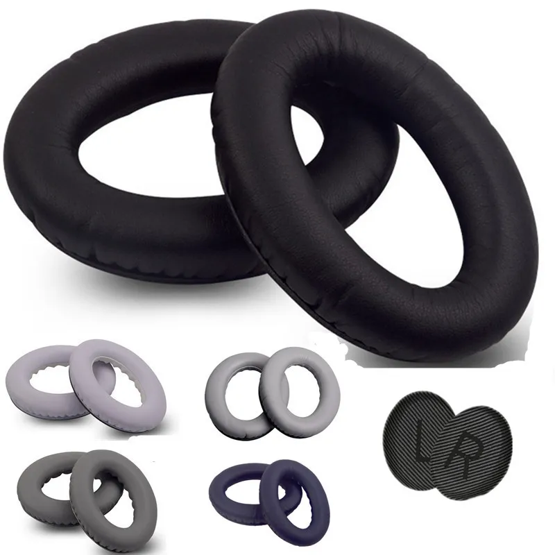 Cuscinetti Auricolari Di Ricambio Per Bose Quietcomfort Qc 2 15 25 35 Cuscino Per L'Orecchio Per Qc2 Qc15 Qc25 Qc35 Soundtrue Headphones Part