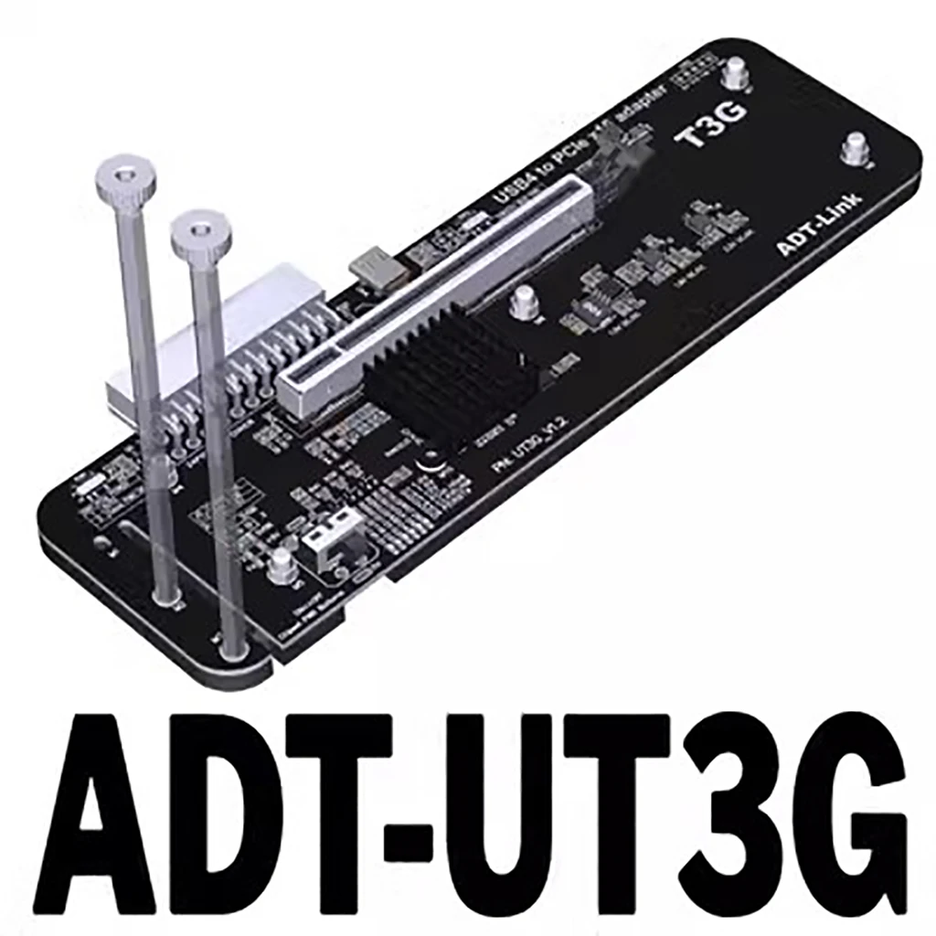 UT3G For NUC ITX STX Nootbook PC Graphics Card External USB4 To PCIex16 ut3g-for-nuc-itx-stx-nootbook-pc-graphics-card-external-usb4-to-pciex16