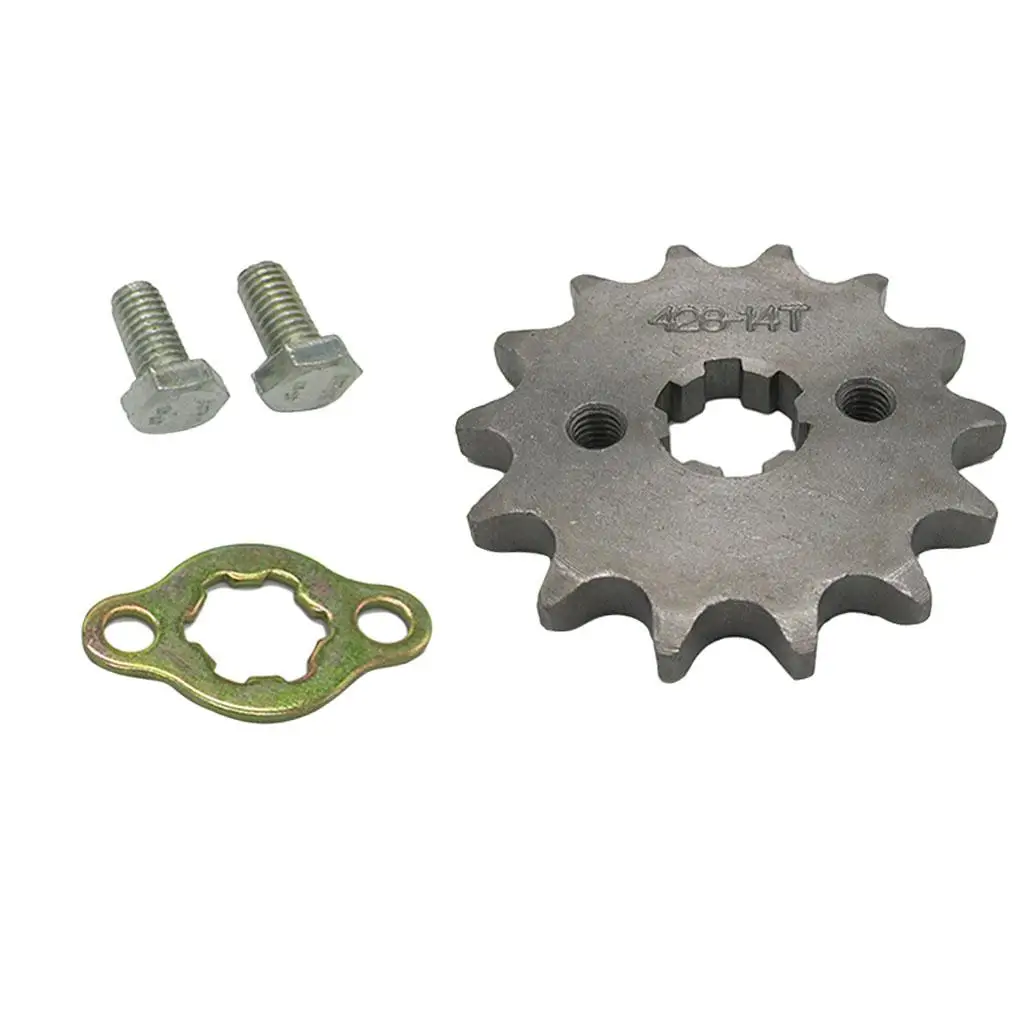 

Передняя Звездочка цепи 14T 17 мм 428 Cog для ATV 50/70/90/110/125/150CC