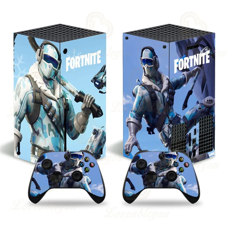 X Lord FORTNITE Battle Game Console Stickers For SONY XBOX ONE S Full Body  Color Skin Decals For PlayStation Controller Gamepad - AliExpress