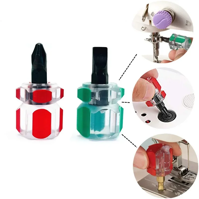 Mini Portable Screwdriver Tool Set with PVC and Steel for Sewing Repair