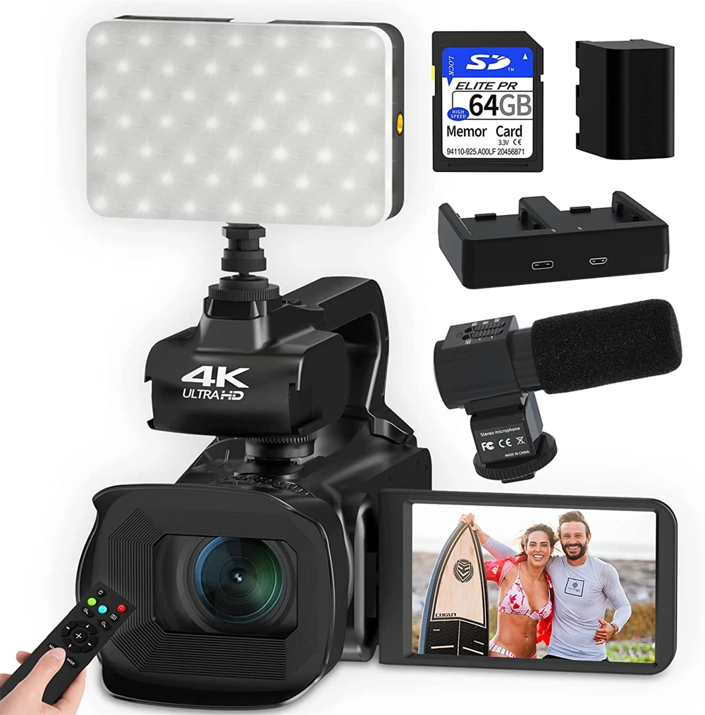 4KYoutubeVlogCamcorder60FPSUHDDigitalVideoCameraForLiveStreamcamFillLight4.jpg