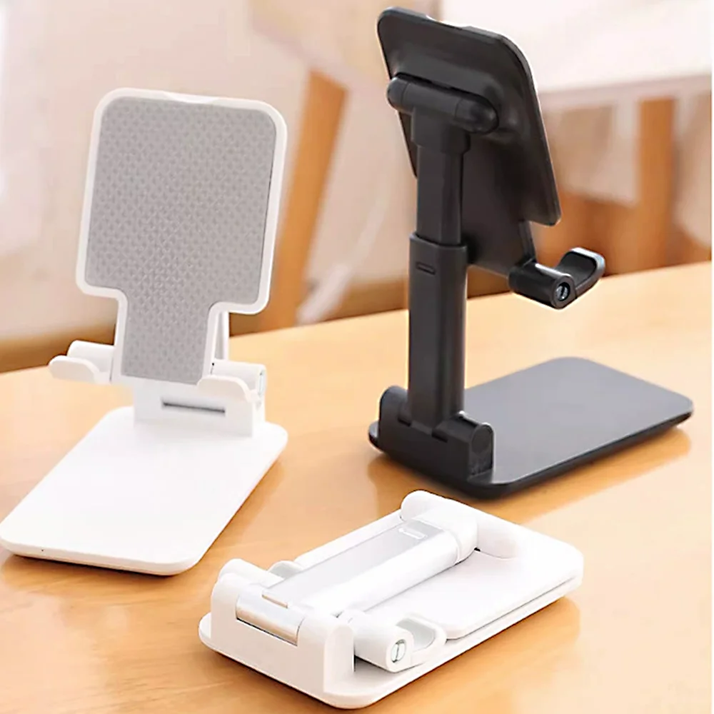 Adjustable Universal Desktop Phone and Tablet Holder Stand