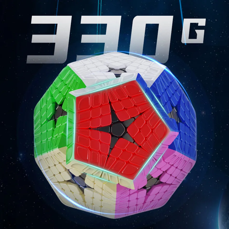 YuXin Huanglong 6X6 Dodecahedron Magic Cube Stickerless Speed 12 Faces Megaminx Puzzle Cubo Magico Toys Gifts For Children 5