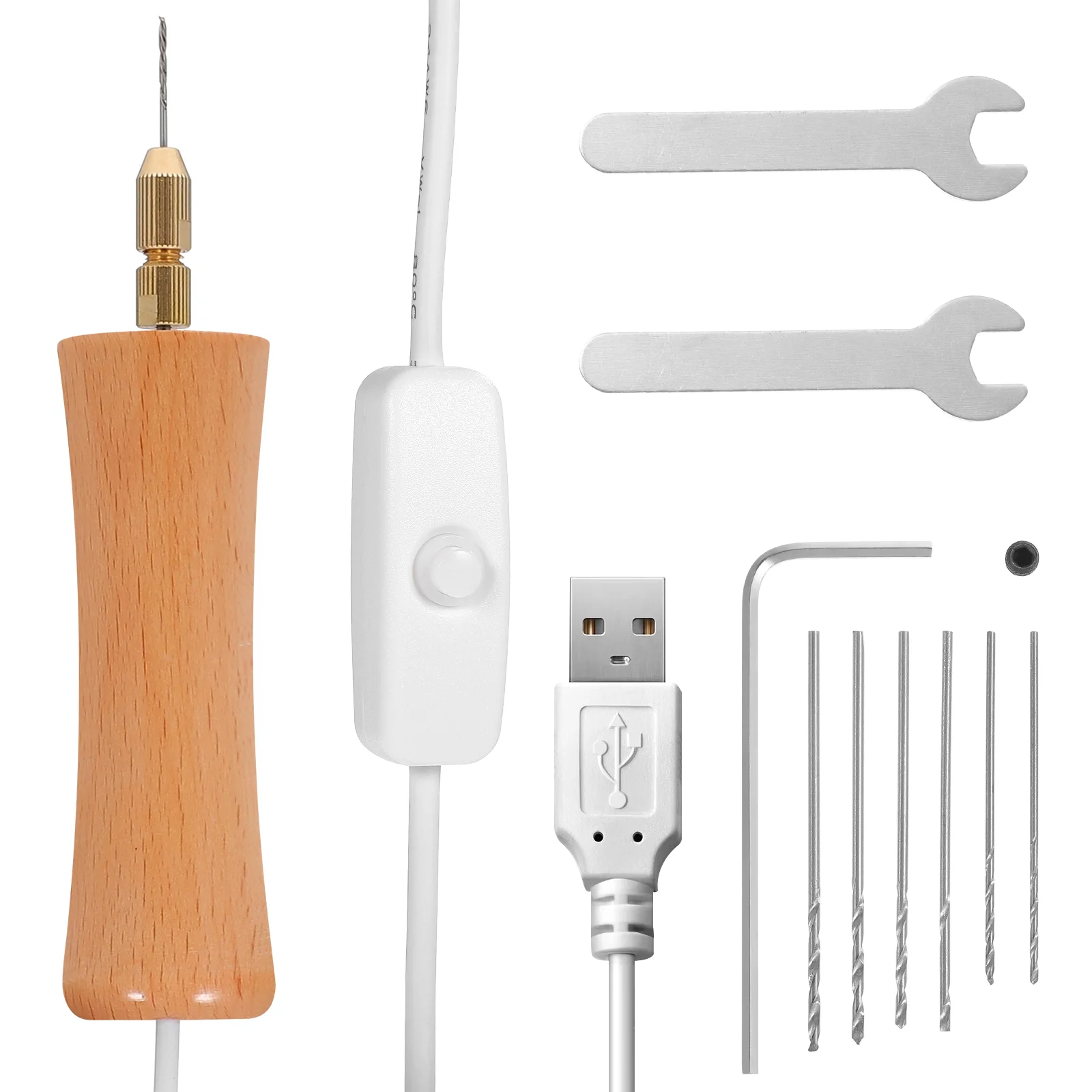 

1 Set Resin Drill Electric Jewelry Drill Hand Drill Electric Resin Drill Set Resin Drill For Jewelry Crafts Making