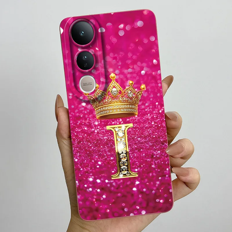 Luxury Letters Silicone Soft Phone Case with Camera Protection - Elegant Back Cover