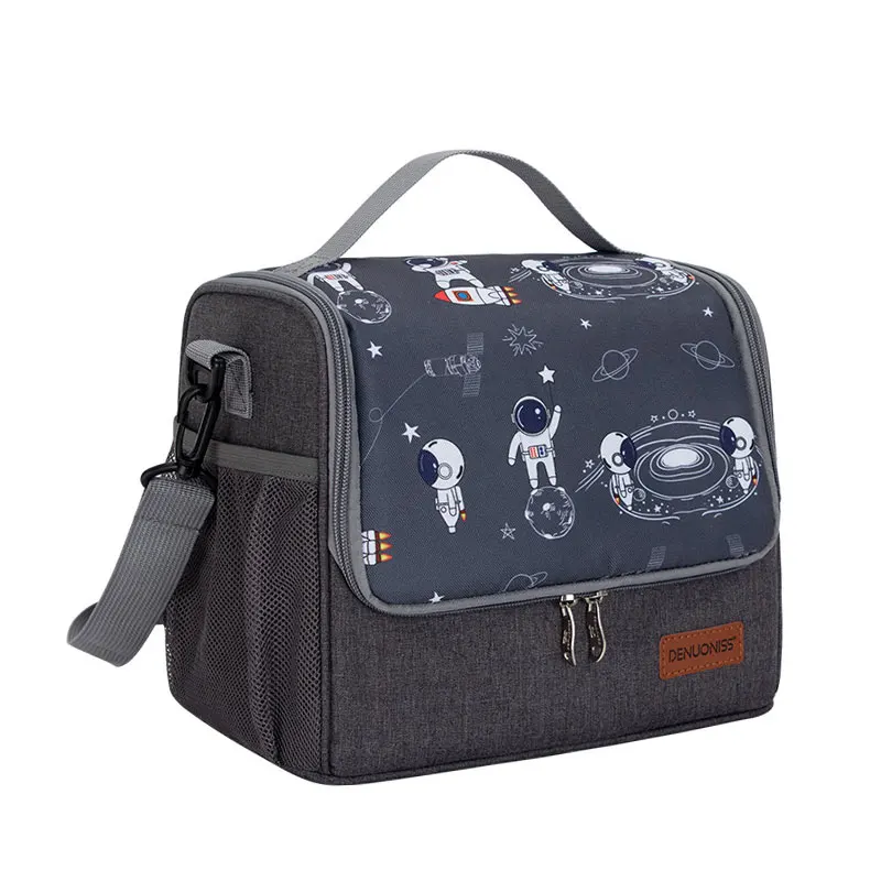 Insulated Lunch Bag Portable Student Waterproof Handbag Food Beverage Fruit Cooler Ice Bags Office Worker Bento Bag