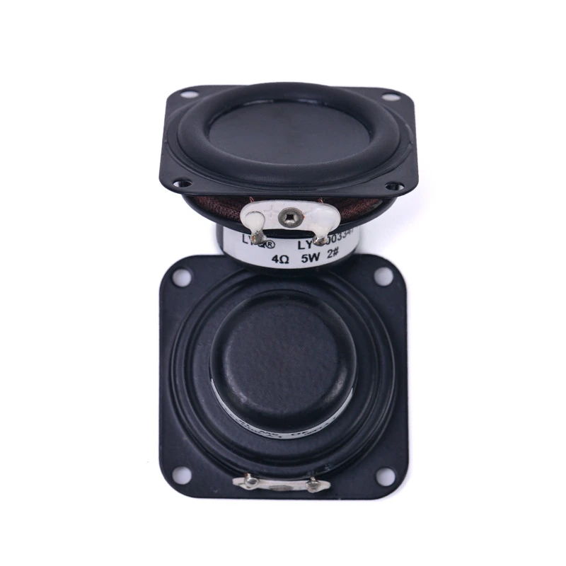 10PCS Full-frequency speaker 40MM4 5W Square speaker rubber edge Bluetooth inner magnet factory direct
