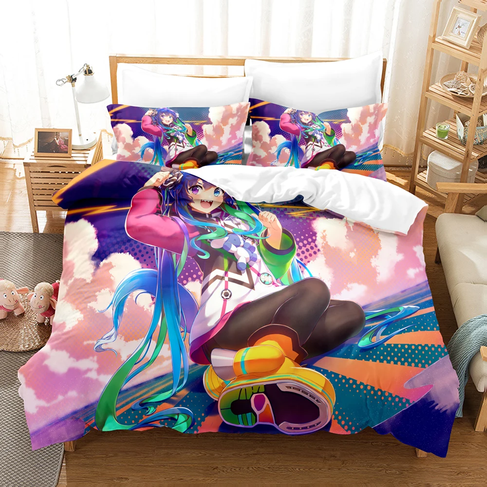 

Fashion 3D The Uma Musume Pretty Derby Bedding Sets Duvet Cover Set With Pillowcase Twin Full Queen King Bedclothes Bed Linen