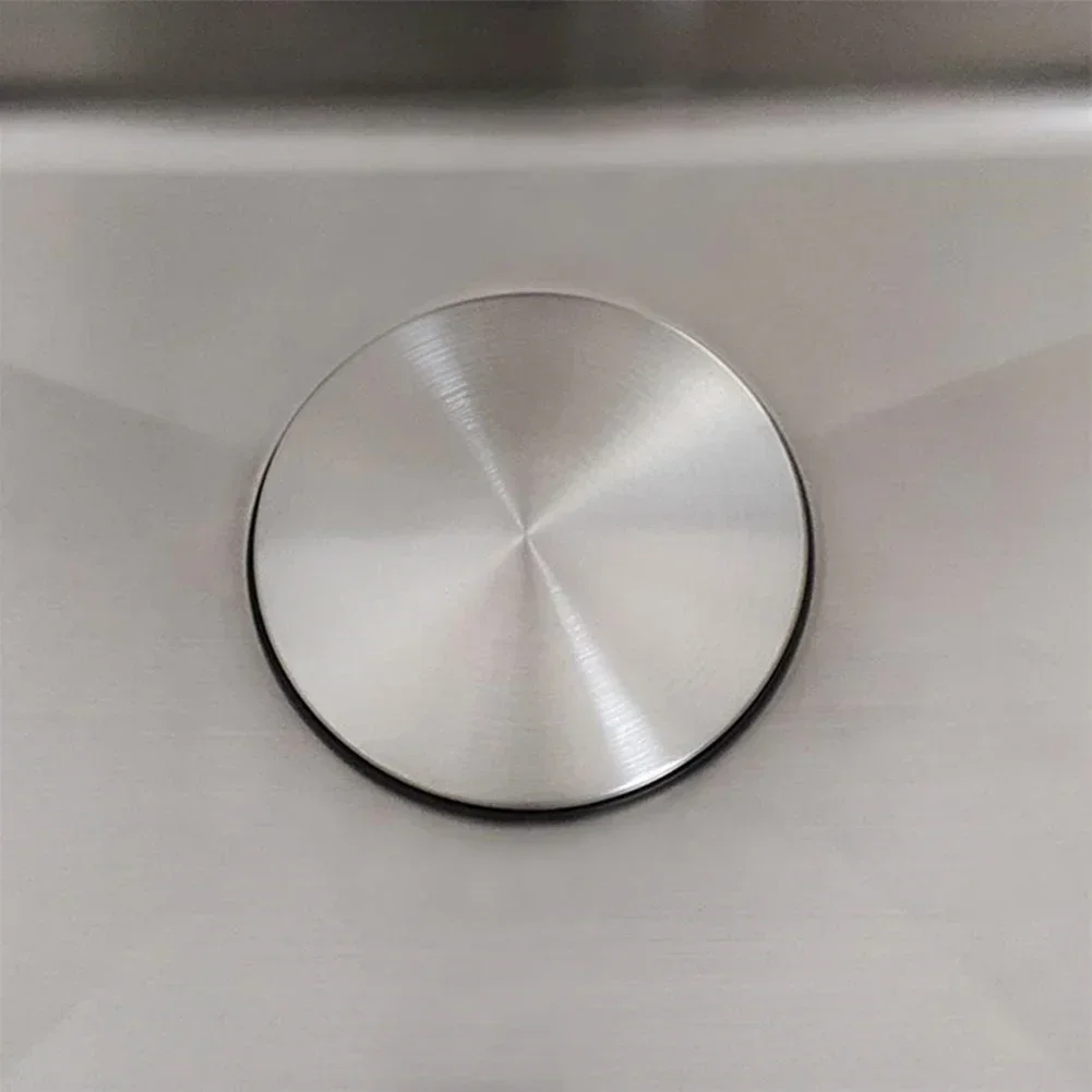 185MM Sink Drain Cover Basin Drain Stopper Sewer SUS304 Stainless Steel Jumbo Waste Lid Sink Bowl Home Improvement Accessories shower drain cover overflow drain cover sink strainer sink filter sink overflow cover shower drain filter kitchen sink strainer floor drain filter