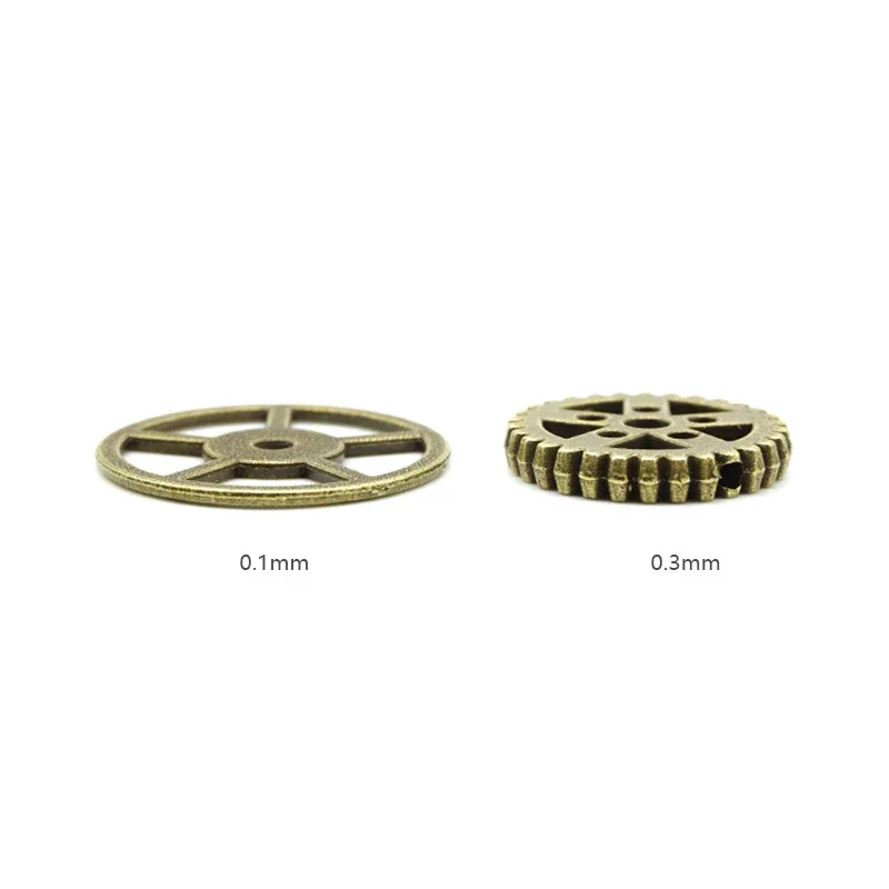 Mix Alloy Mechanical Steampunk Cogs & Gears Diy Accessories 1 Pack S08