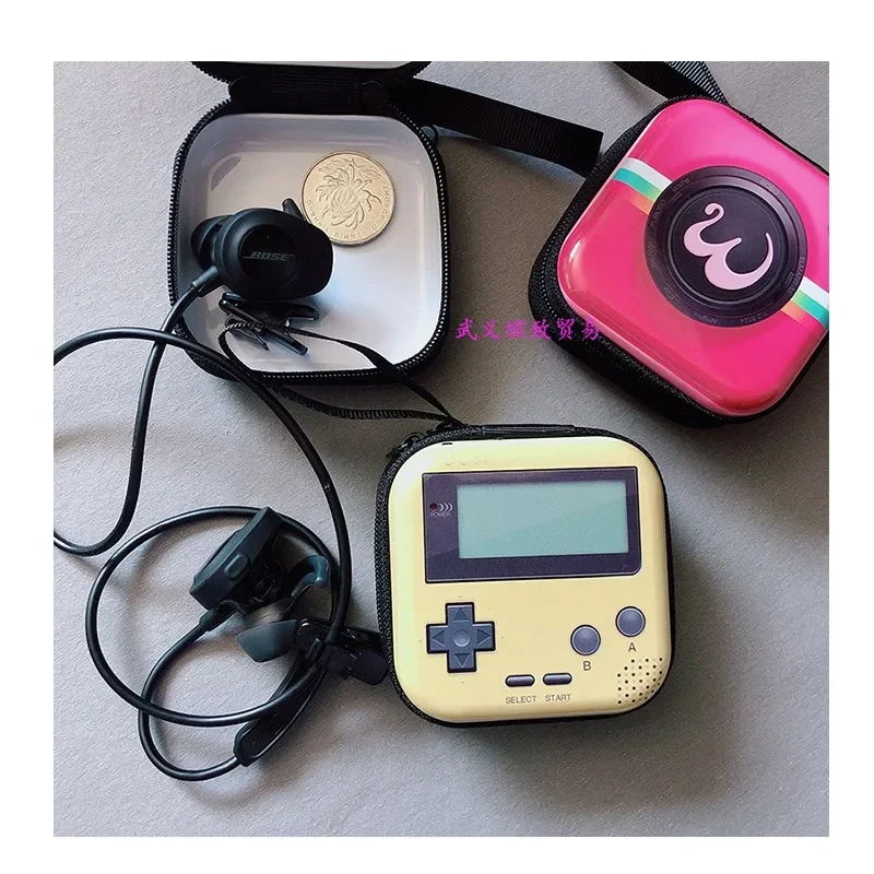 Tinplate Coin Purse Key Coin Earphone Storage Wallet