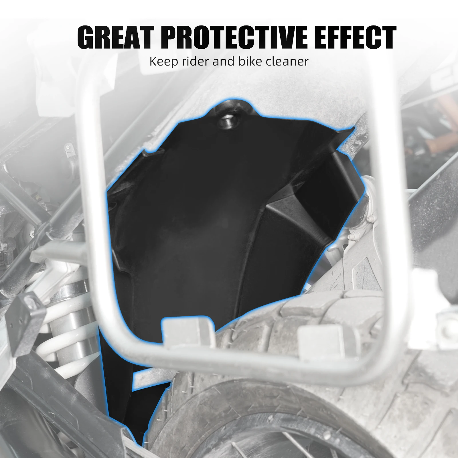 NICECNC Für BMW R1250GS R1250GS 2018-2023 Hinterrad Kotflügel Kotflügel Für BMW GS1250R1250GS 2018-2023 2019 2020 2021 2022 – Detail 4