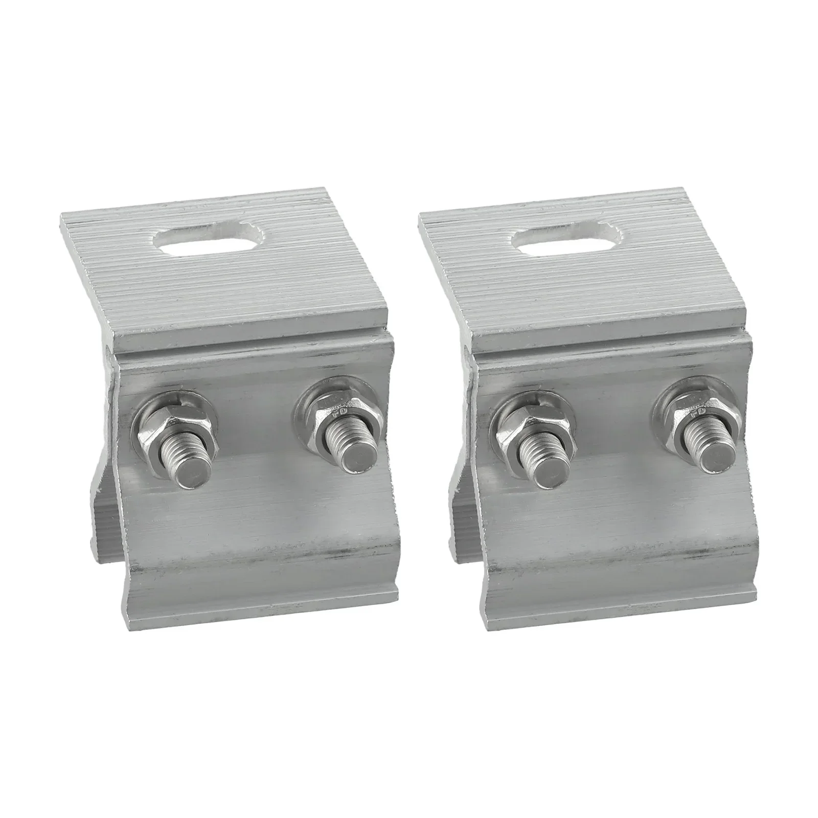 Solar Panel Mount Accessories Mounting Bracket Solar Panel Stainless Steel 4pcs Anodizing Mounting Bracket Sliver And Boat Clear Mill Finish