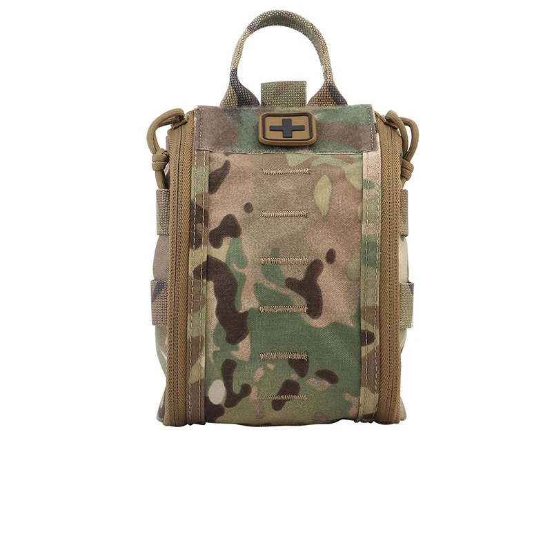 

Outdoor mountaineering camping rescue first aid kit multifunctional MOLLE mount quick-pull tactical medical kit