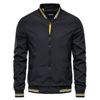 Nouvelles vestes décontractées européennes-américaines printemps/automne pour hommes, hauts tendance à la mode, manteaux fins, grandes tailles jusqu'à 5XL. 2