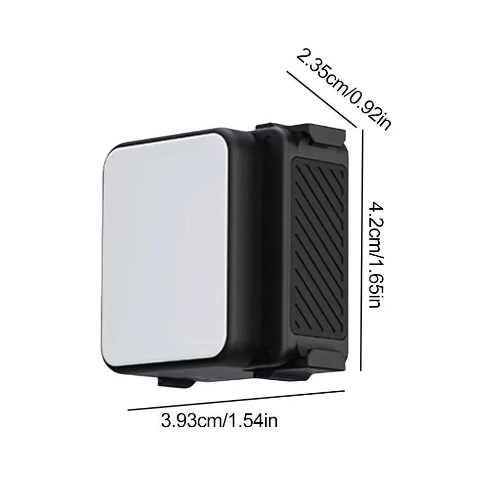 LED Video Light NEW LM18 Mini for DJI Osmo Action 4/3 Camera Cage & Pocket 3 4 IPX5 Waterproof 5600K Color Temperature Tool led video light,mini led video light