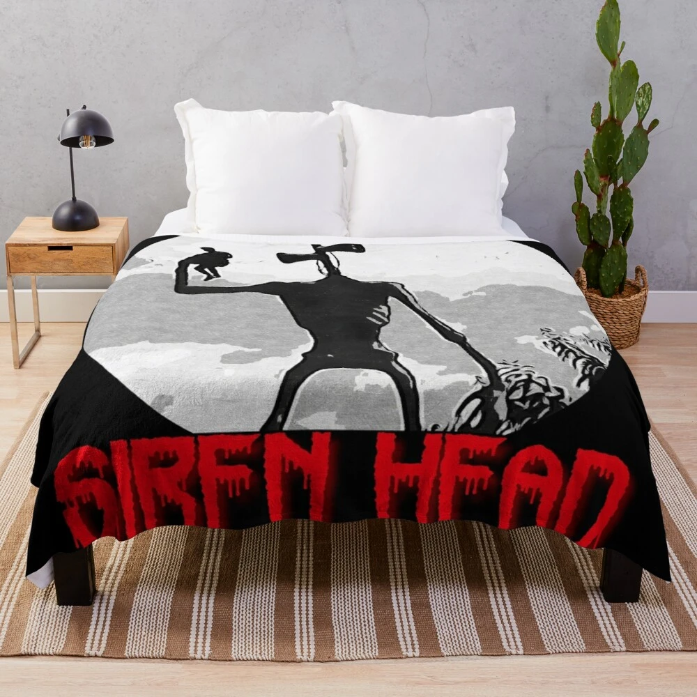 Siren Head Throw Blanket Large Blanket Blanket AliExpress