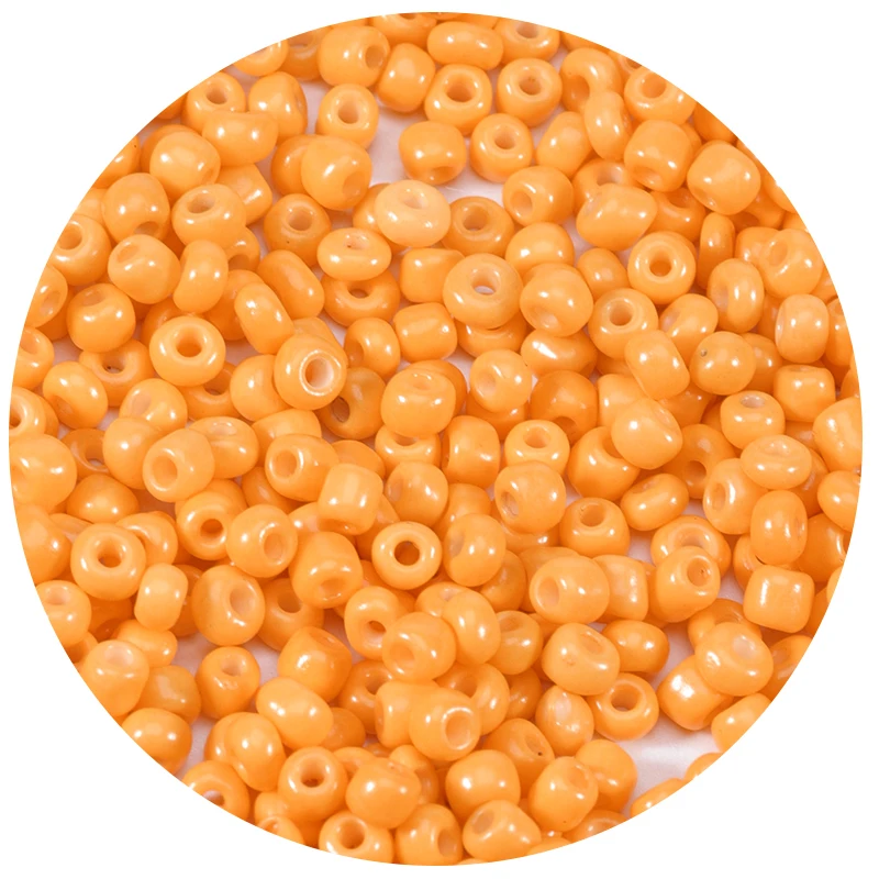 Bulk Pack of Glass Seed Beads for DIY Crafting and Ornament Making