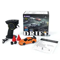 Upgraded Gyro RC 1/43 Difting Car Racing RTR 4WD Four-wheel Drive High Speed Radio Control Model 2.4g Drift Race Car Mini Gifts 2