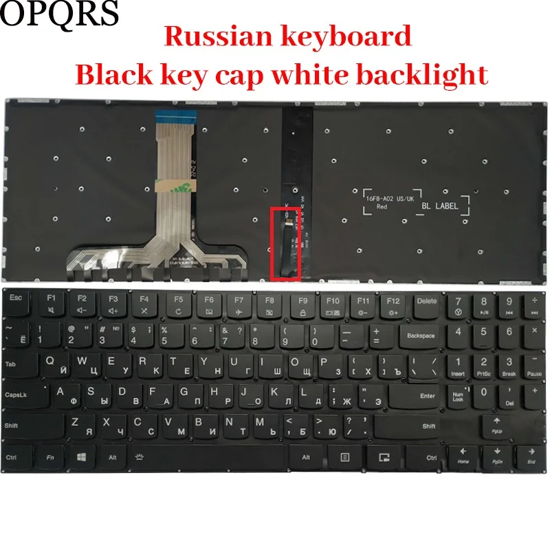 Black key cap RU