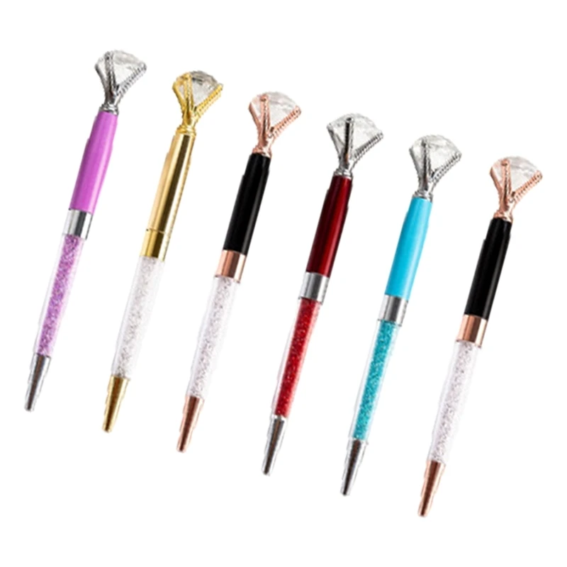 개폐식 배지 홀더가있는 6Pcs 구슬 볼펜 교사 간호사 의사를위한 배지 릴 벨트 클립이있는 파란색 펜