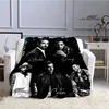 BSB band backstreet boys printed blankets Flannel Warm blanket Soft Cozy Blanket Travel Blankets bed linings Birthday Gift 5