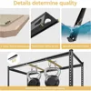 Garage Shelving Heavy Duty 2500LBS Storage Adjustable Garage Storage Shelf 4 Tier Metal Shelves for Storage Rack Industrial 4