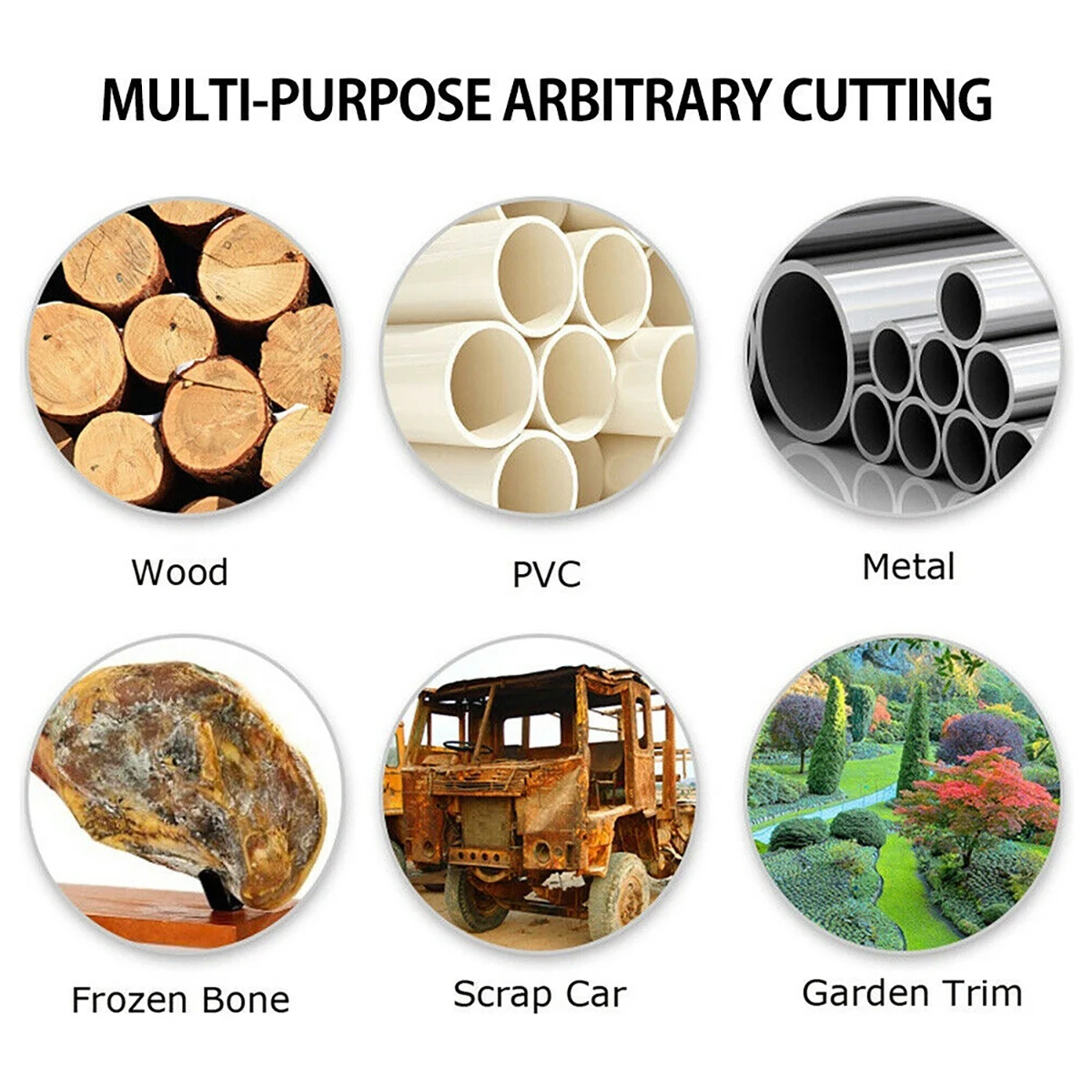 10Pcs Reciprocating Saw Blades Saber Saw Handsaw Multi Saw Blade For Wood Metal Plastic Pipe Cutting Power Tool Accessories 4