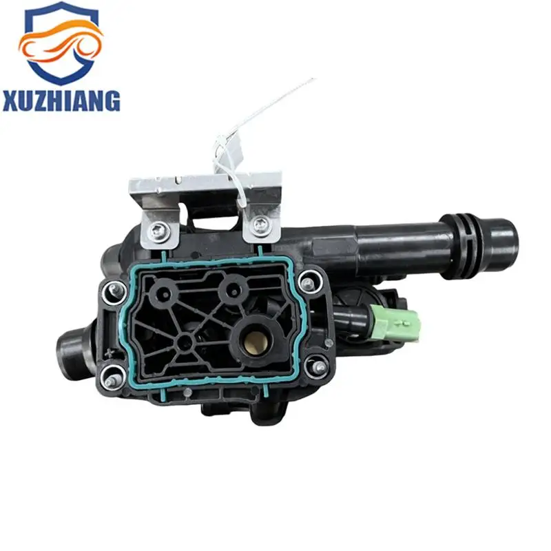 Engine Coolant Thermostat Thermostat Housing Cover For Peugeot 208 3008 508 Citreon C3 C4 DS