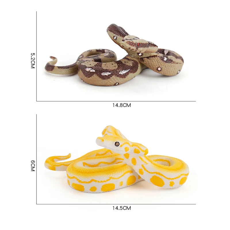 Halloween Realistic Simulation Snake Model Scary Rubber Snakes Tricky Pranks Toys Horror Toy for Party Event Gag Gifts prank toys joke toys snake toy