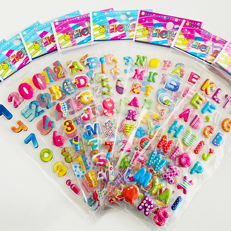 Sticker Letters Alphabet Sheet  Alphabet Stickers Scrapbooking - 10 Sheets  Stickers - Aliexpress