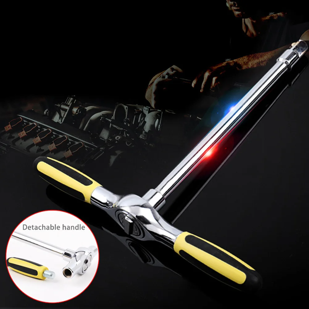 

Торцевой ключ B50 1/4 3/8 1/2 с трещоткой, Т-образный динамометрический ключ, велосипедные инструменты, съемный ручной гаечный ключ, ручной инструмент