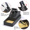T12 Soldering Station STM 32 Chip Version 2.1 OLED Digital Adjust Temp 5pin Soldering Iron Handle Or Tweezers Handle AUTO Sleep 3